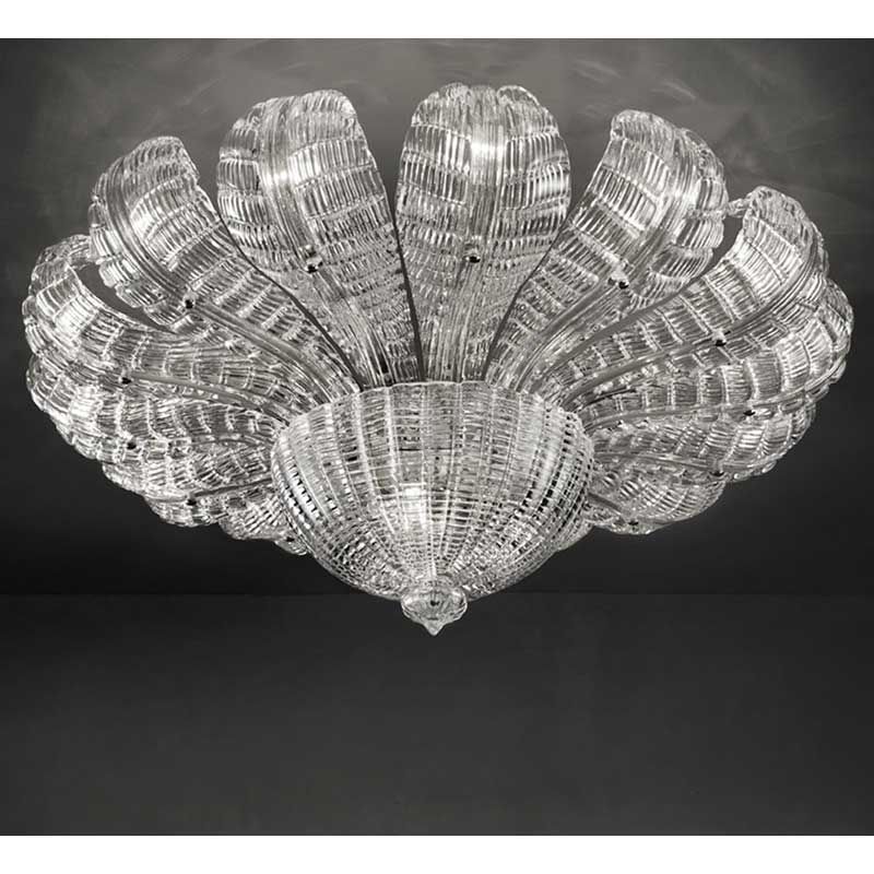 Glass & Glass Murano / Semi-Flush Mounts / Naga 1 ART. 1500/P