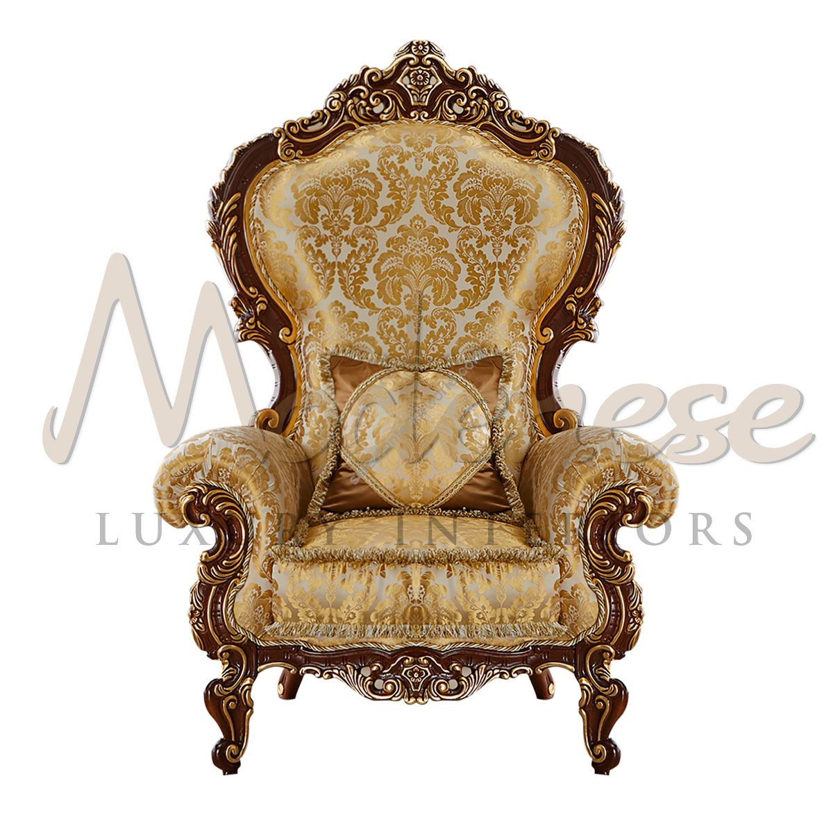 Modenese Luxury Interiors / Armchair / Rococo 15509