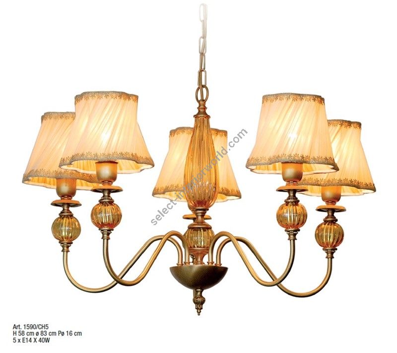 Il Paralume Marina / Pendants & Suspension Lights / 1590/CH5