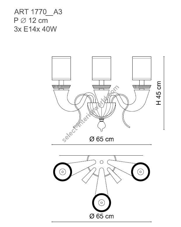 Il Paralume Marina / LED Wall Lights / IL-1770/A3