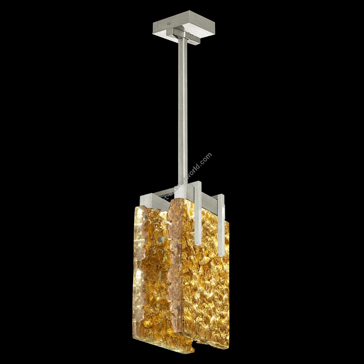 Fine Art Handcrafted Lighting / Pendant Lights / Terra 7.75″ Rectangular 930540