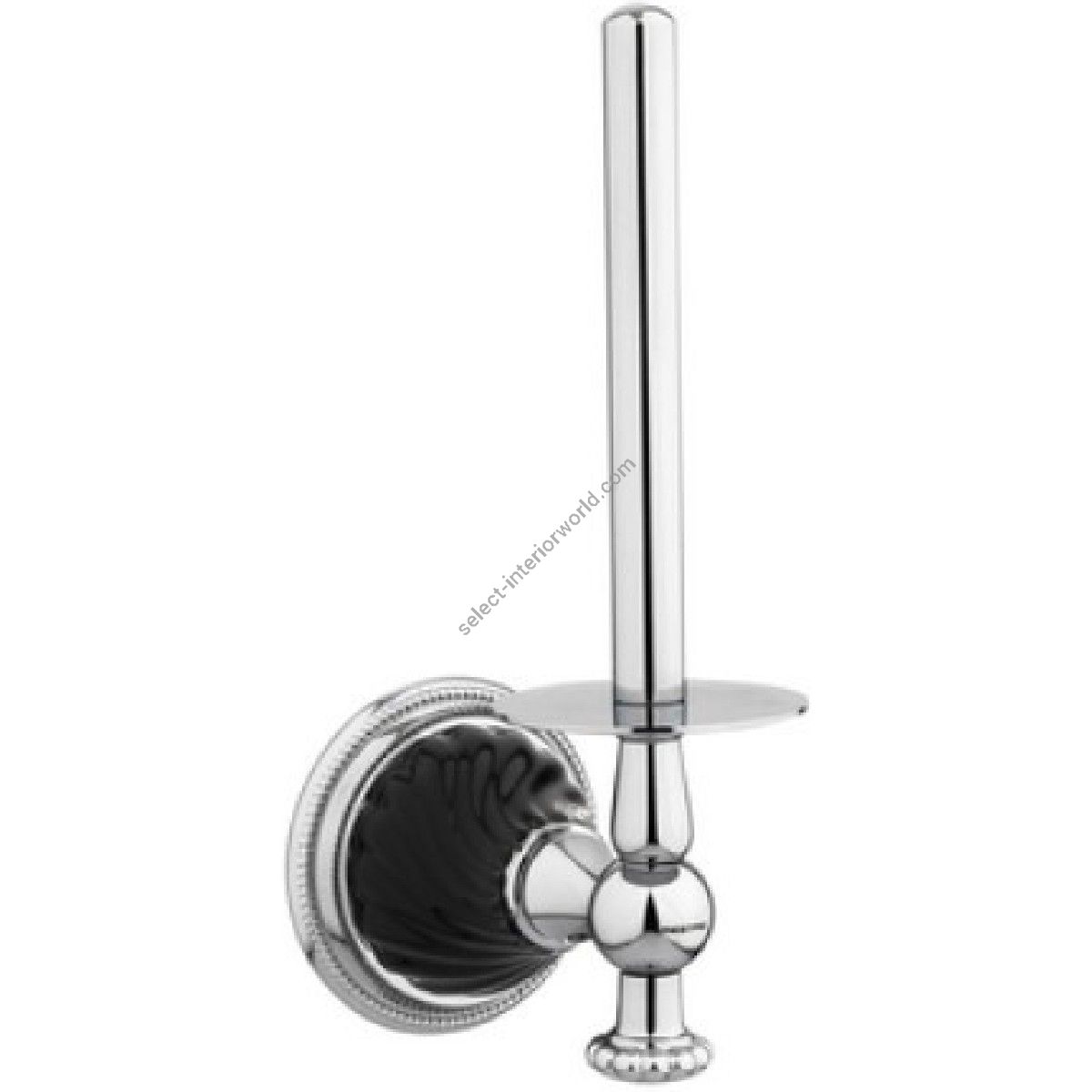 Bronces Mestre / Toilet Roll Holders / Artica with Black porcelain twisted 233585.NSL0.50