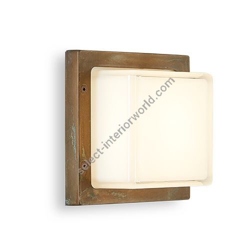 Moretti Luce / Outdoor Wall Lights / Ice Cubic square 3403 GX53