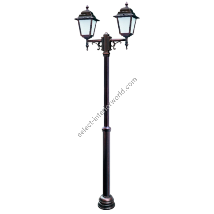 Moretti Luce / Post & Bollard Lights / Aluminum Traditional Nizza 35R6