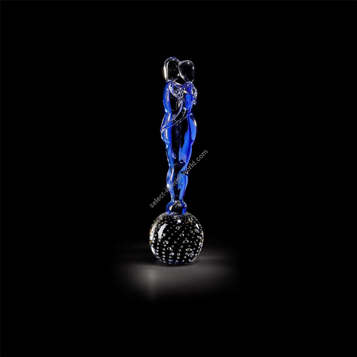 Italian Luxury Lighting / Figurative Sculptures / Two Lovers in Murano Glass 4669 1 COL