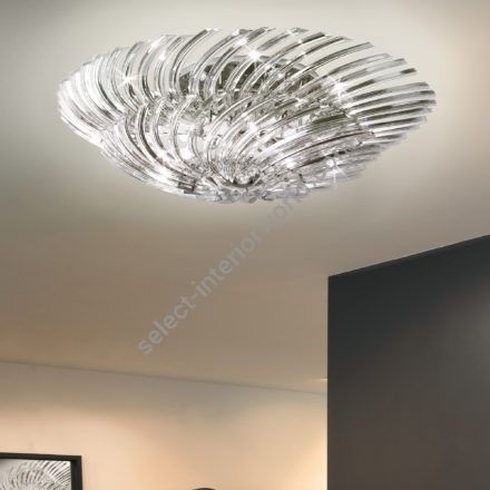 Patrizia Volpato / Semi-Flush Mounts / Rondò Murano Glass 24 Karat Gold PV-522-PL115