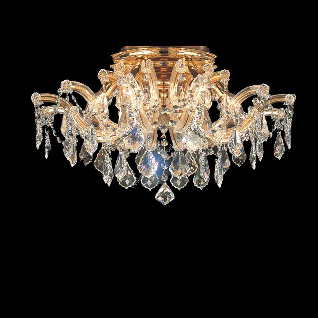 Italian Luxury Lighting / Semi-Flush Mounts / Maria Theresa Ceiling 6 Lights 7004 006