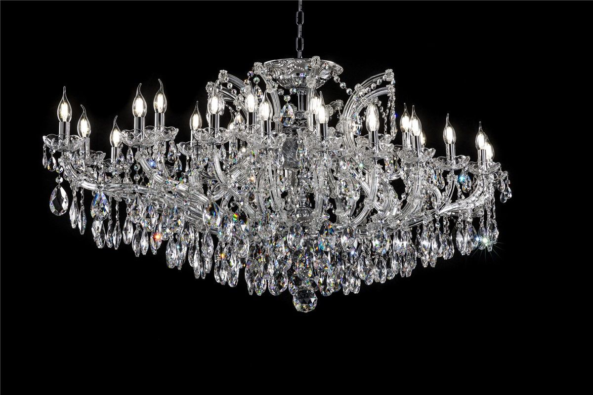 Italian Luxury Lighting / Chandeliers / Maria Theresa 30 Lights 7007. 30 OVAL