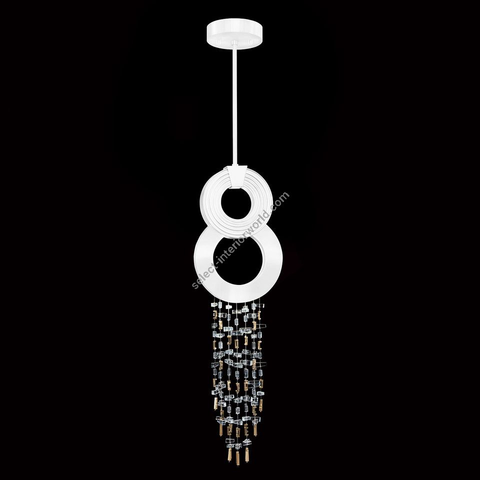 Fine Art Handcrafted Lighting / Pendants & Suspension Lights / CAPRI 10.5" W Round