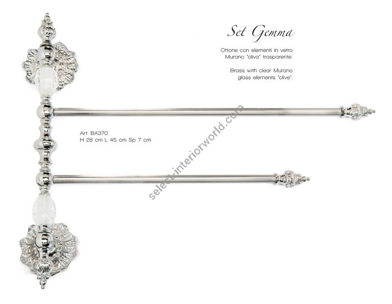 Il Paralume Marina / Double Towel racks / BA370