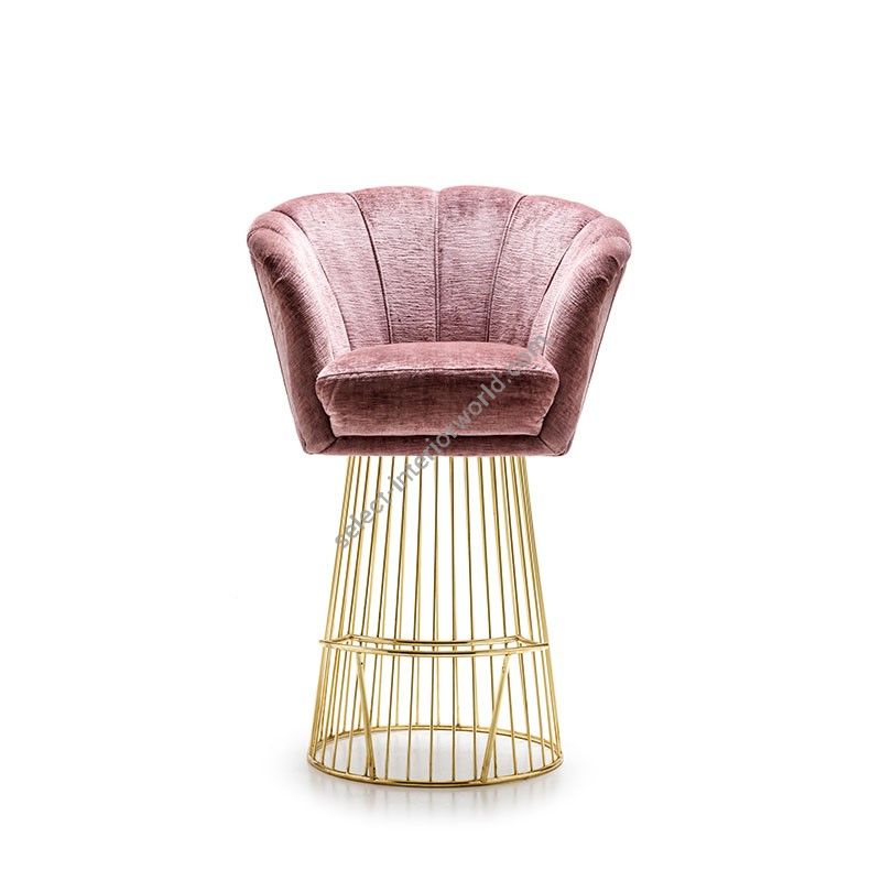 Badari / Bar & Counter Stools / Flower Stool ST-FL-IR-VL