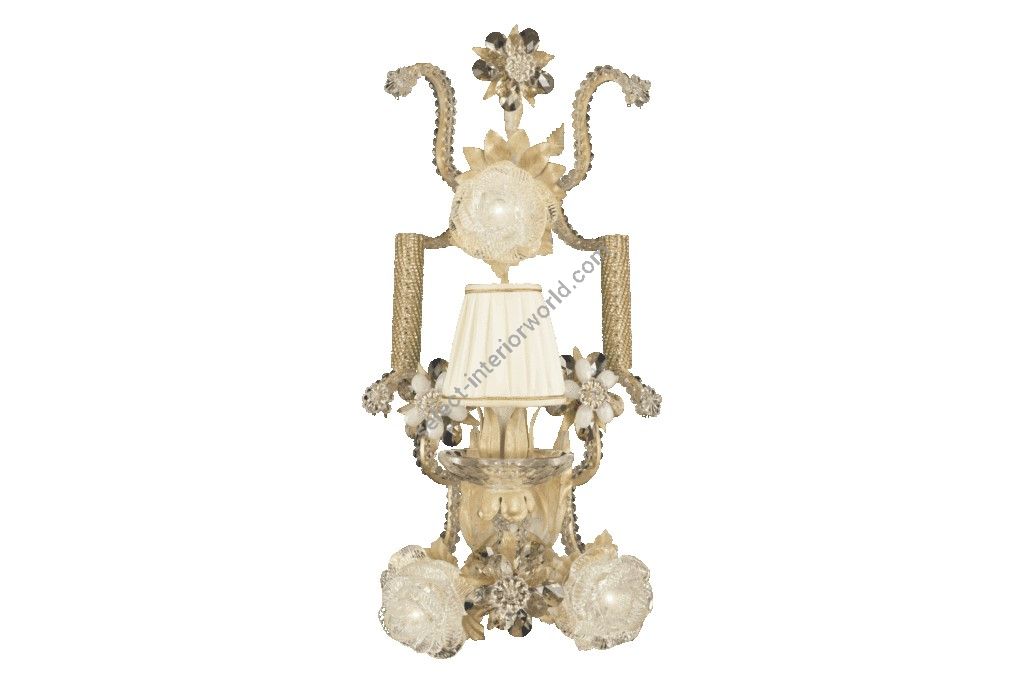 Mechini / Wall Lights / Bohemian Strip and Silk Lamp Shade A277/1