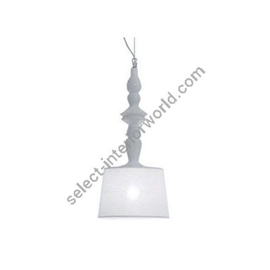 Karman / Pendants & Suspension Lights / Alì e Babà 30cm Ceramic & shade linen SE622BS