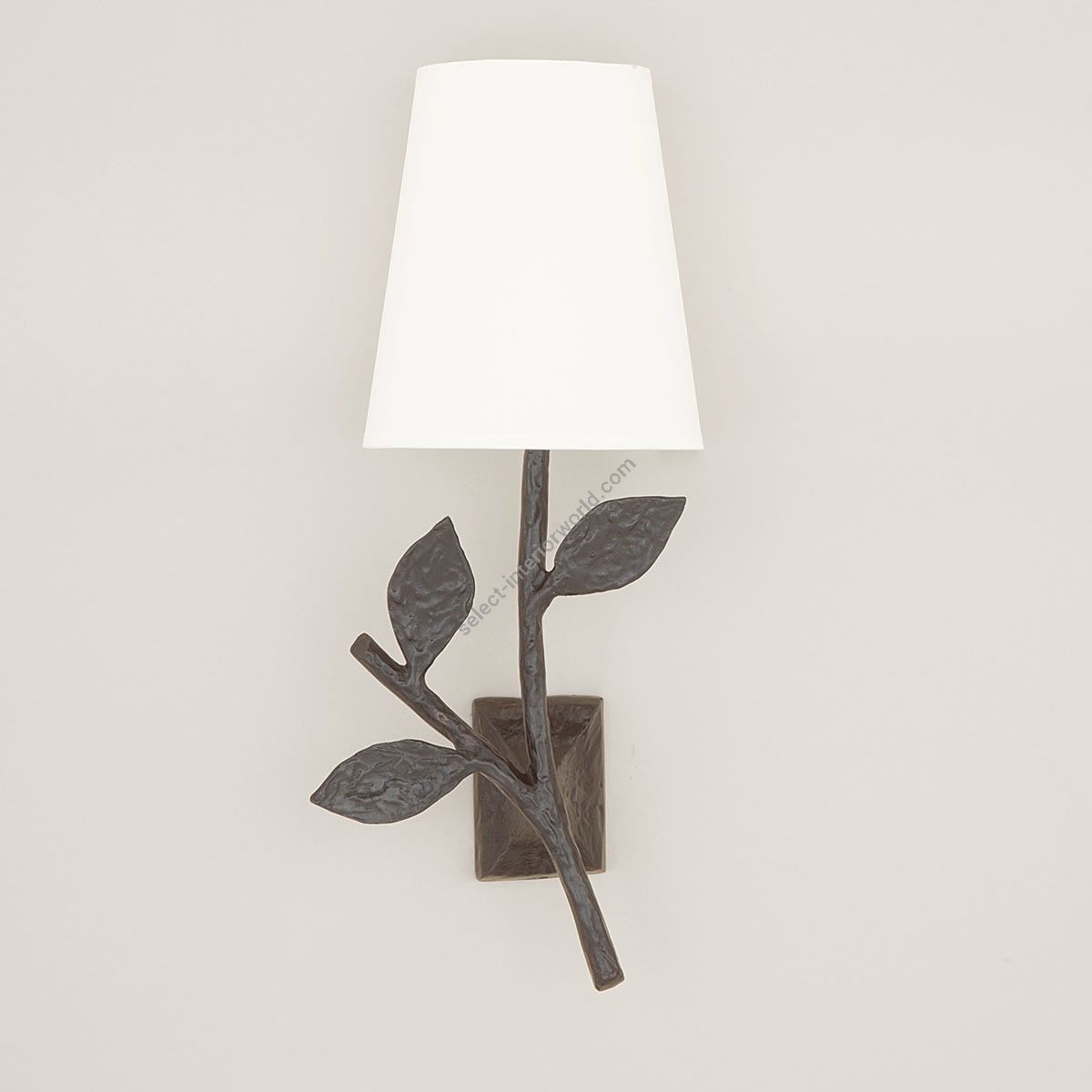 Objet Insolite / Bronze sconces / Applique Flora simple