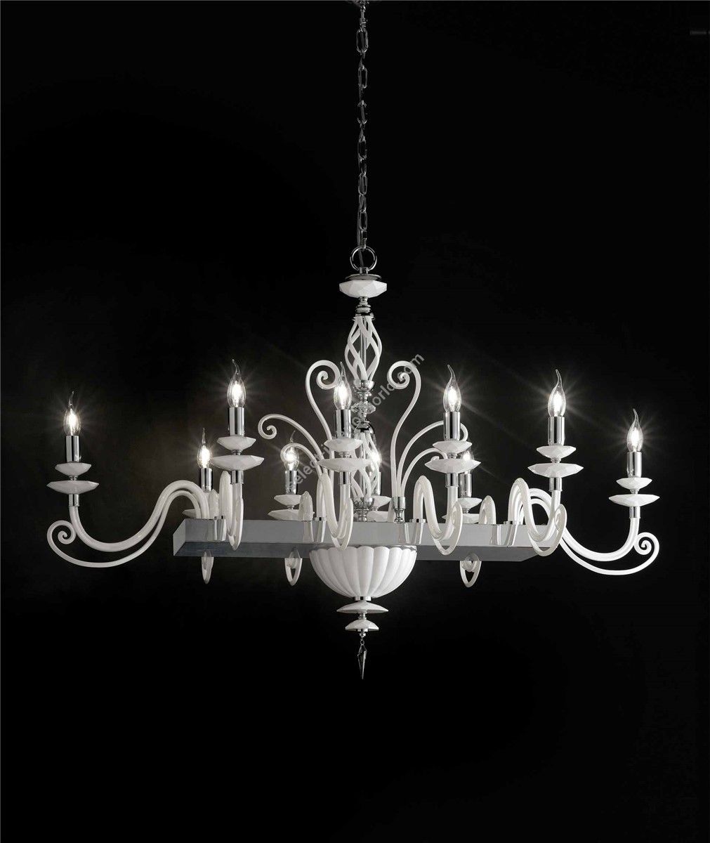 Euroluce Lampadari / Chandeliers / AXIS Alicante White 10