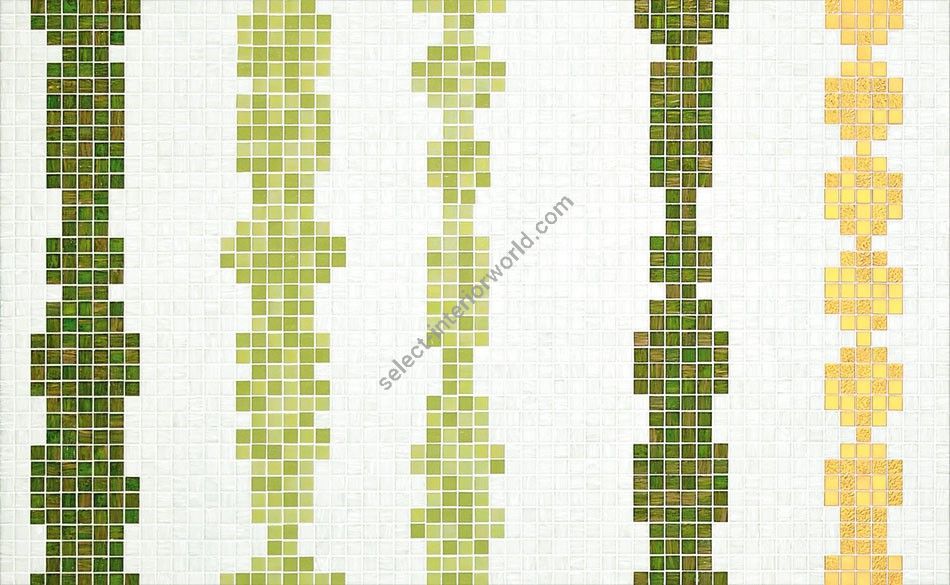 Bisazza / Mosaico - Decorations / Columns Green (Modern)