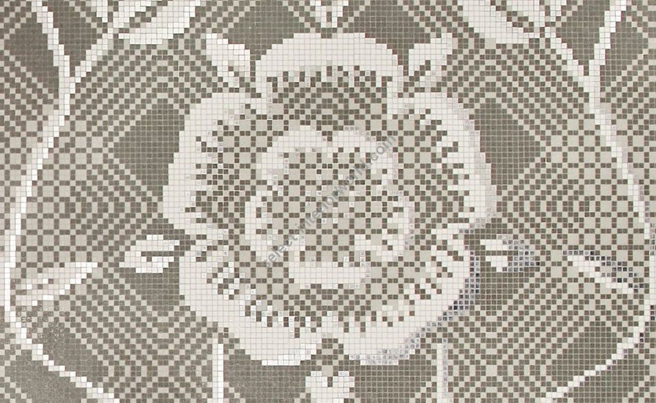 Bisazza / Mosaico - Decorations / Insula Grey (Flora)