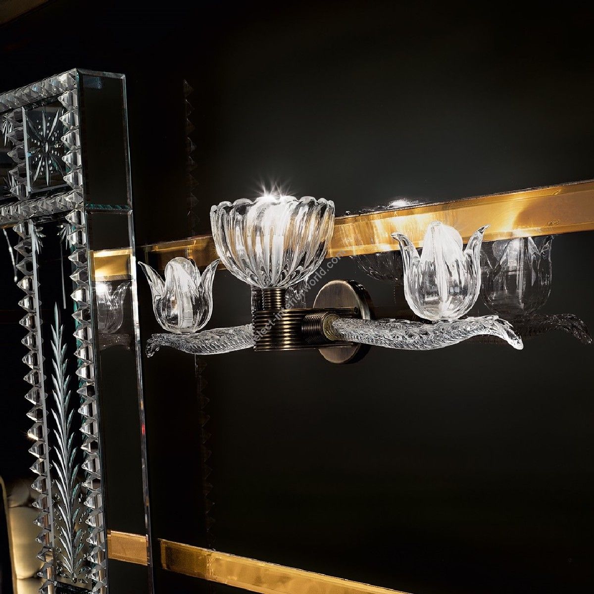 Arte Veneziana / Wall Lights / Caroline Art Déco LDW-AVA-009-AD22