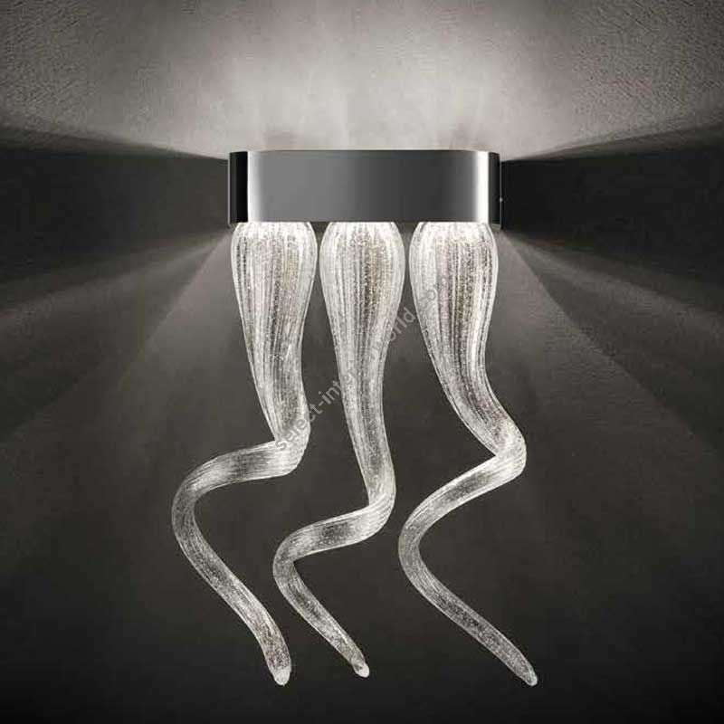 Glass & Glass Murano / Wall Sconces / Ghirigori ART. E.H.F. 15 / A