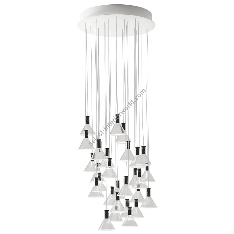 Fabbian / LED Ceiling Lights / Multispot Polair F32 30 spots