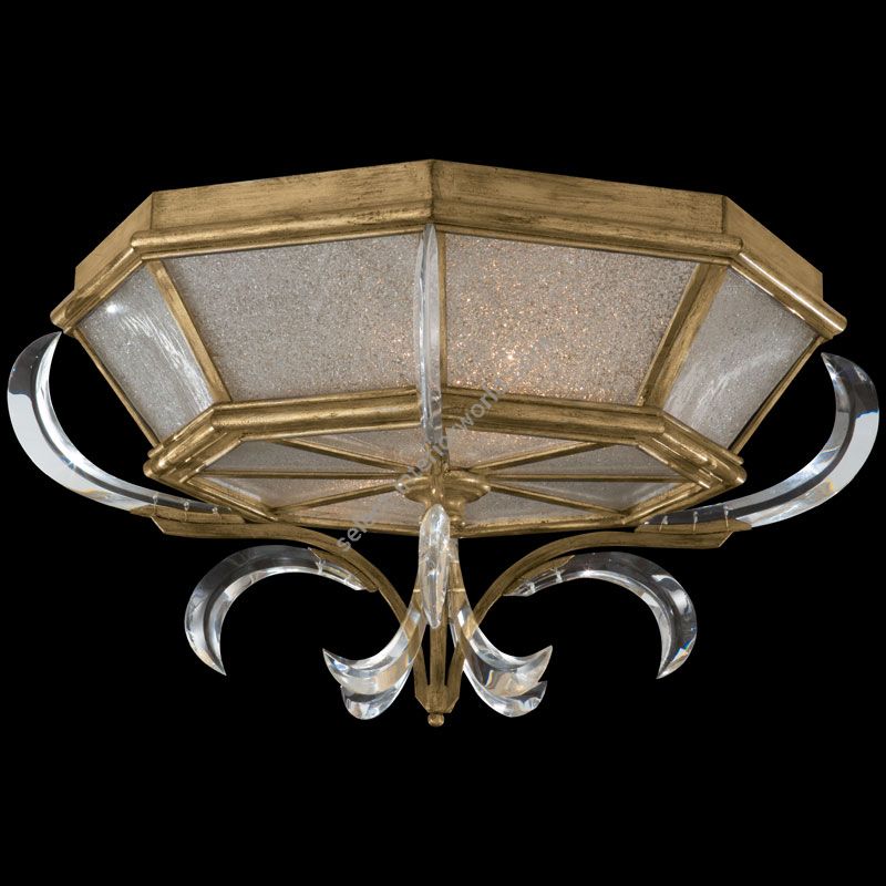 Fine Art Handcrafted Lighting / Semi Flush Mounts / Beveled Arcs 26″ Round 704240 767640