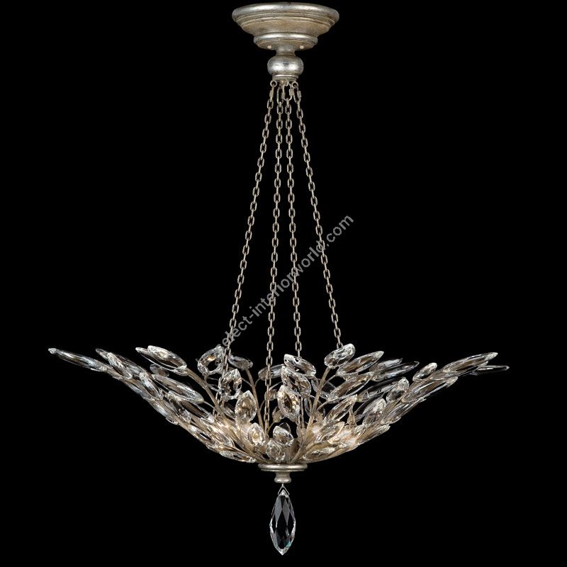 Fine Art Handcrafted Lighting / Pendants Lights / Crystal Laurel 35″ Round 753640 776340