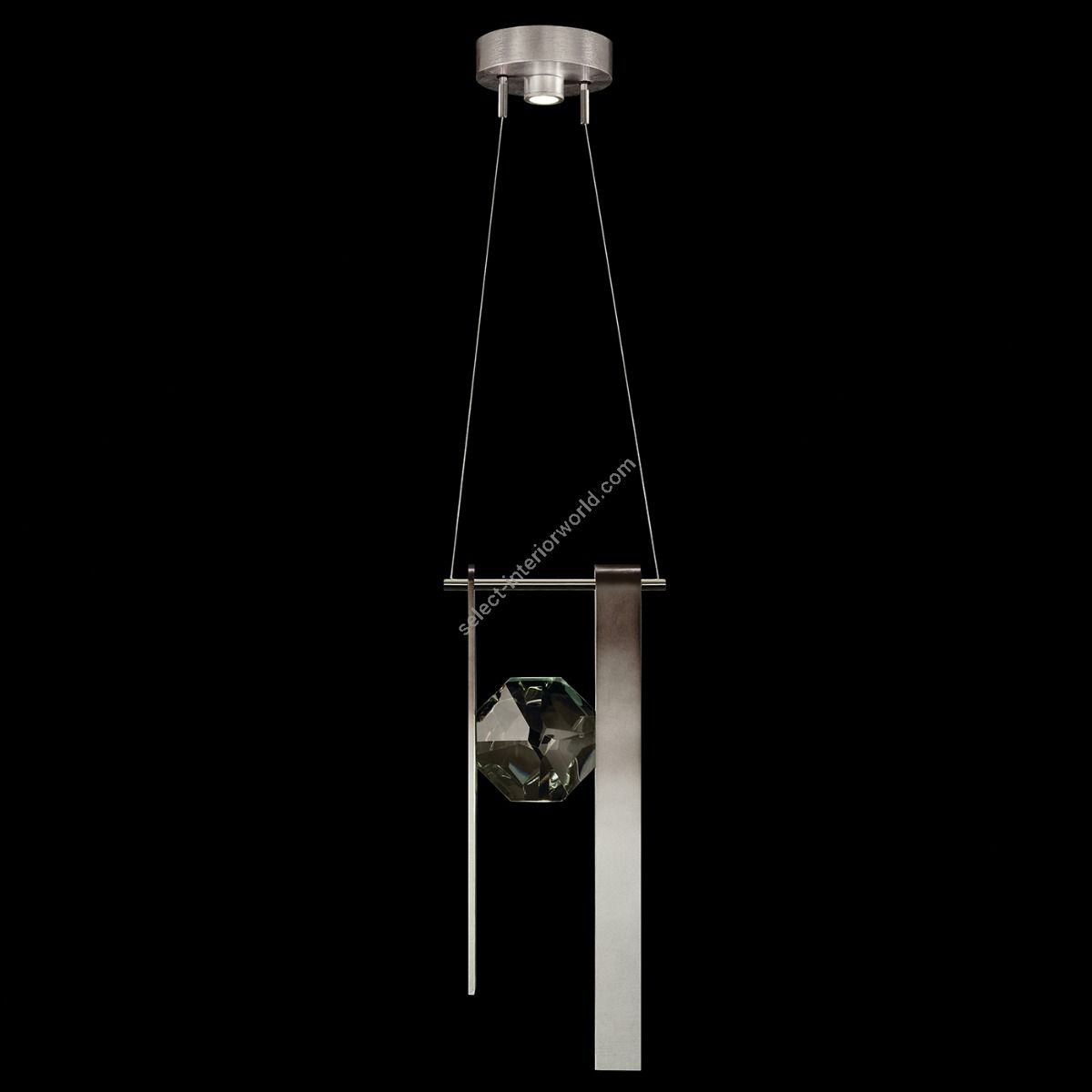 Fine Art Handcrafted Lighting / Pendant Lights / Aria 9″W Round 100003