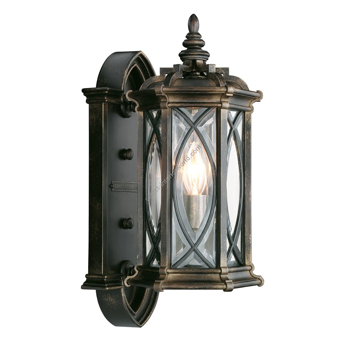 Fine Art Handcrafted Lighting / Outdoor Wall Mount / Warwickshire 16″ 612681