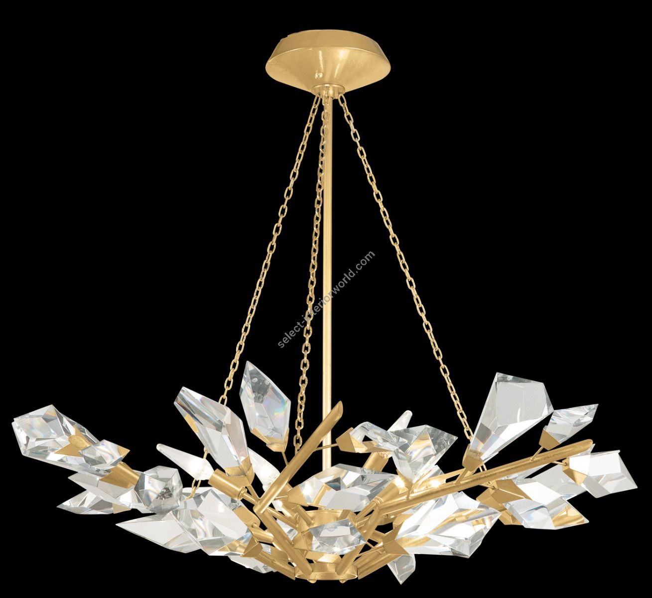 Fine Art Handcrafted Lighting / Pendant Lights / Foret 35.5″ Round 907840