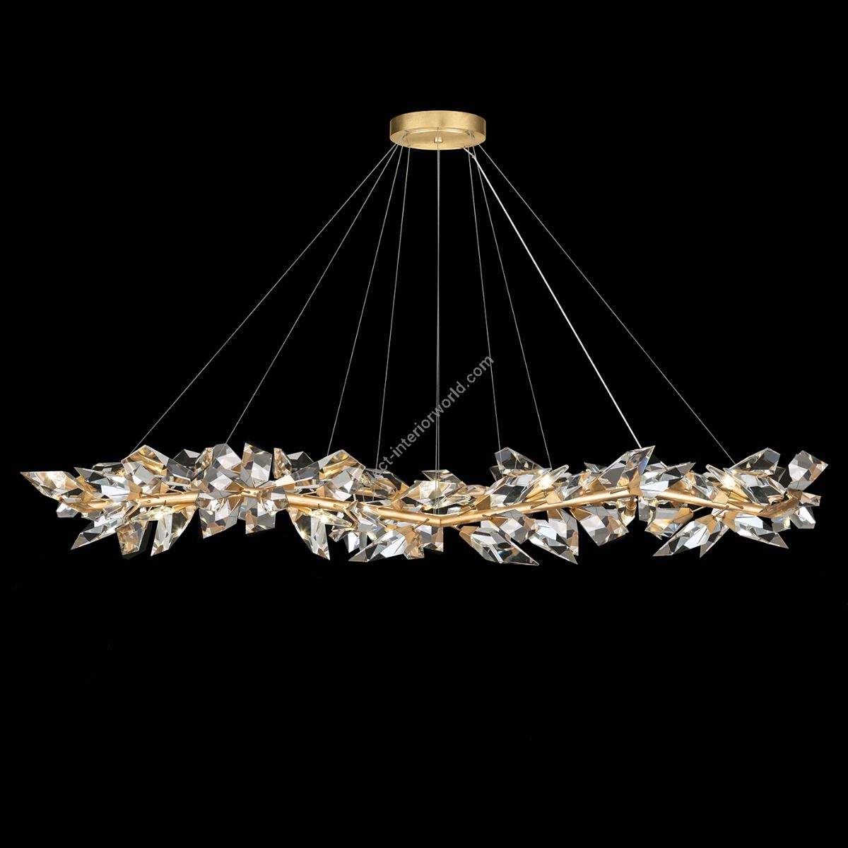 Fine Art Handcrafted Lighting / Pendant Lights / Foret 71″ Round 922040