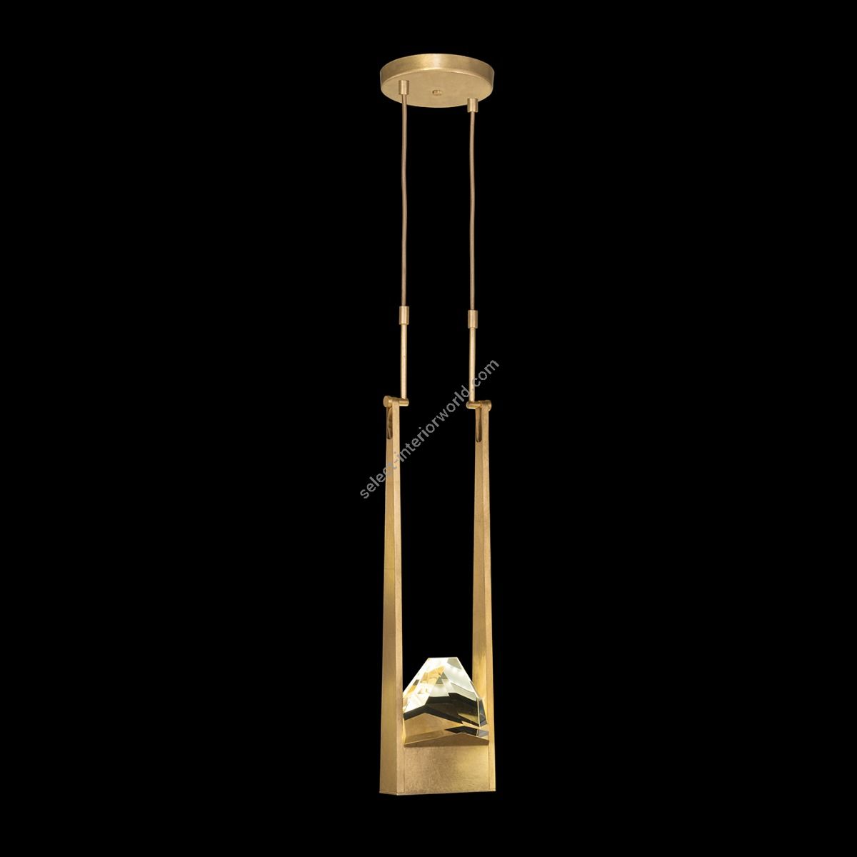 Fine Art Handcrafted Lighting / Pendant Lights / Strata 7.5″ Round 928240