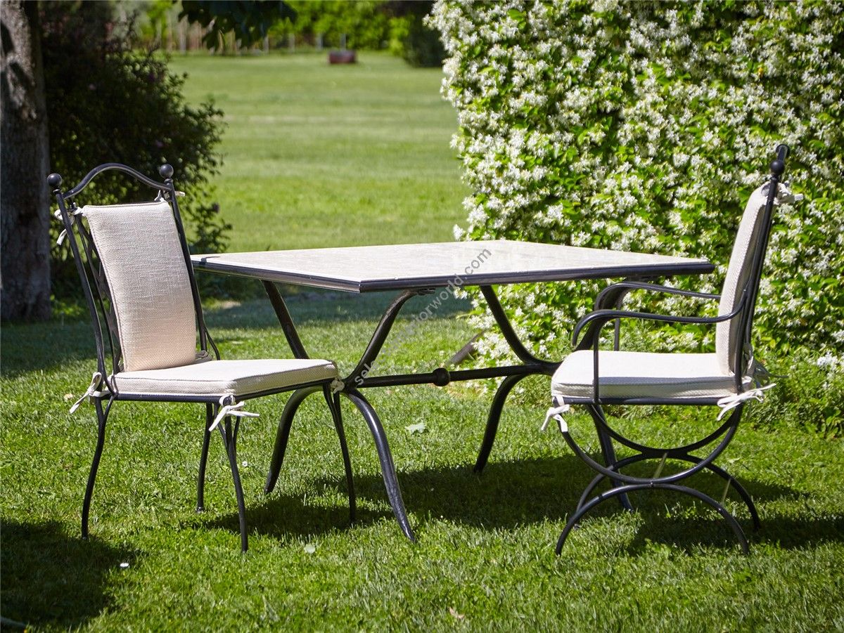 Officina Ciani / Outdoor Dining tables / Marble Top GF4002TA-MAC Rombo