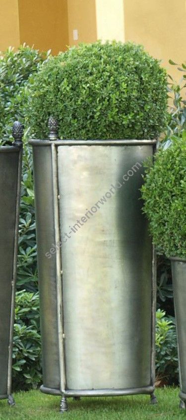 Officina Ciani / Outdoor Flower Boxes / Big Size Iron GF4014-L Pigne