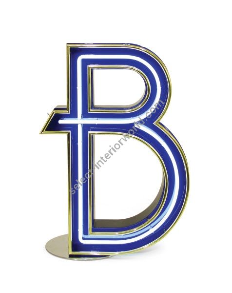 DelightFULL / Floor or Wall Lamps / Light Letter B | Graphic Letters "B"