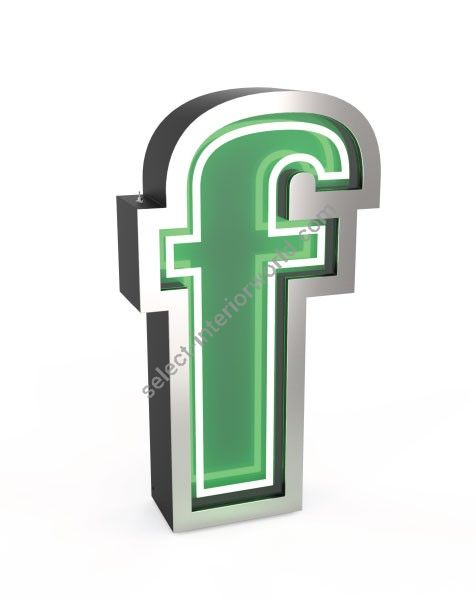 DelightFULL / Floor or Wall Lamps / Light Letter F | Graphic Letters "F"