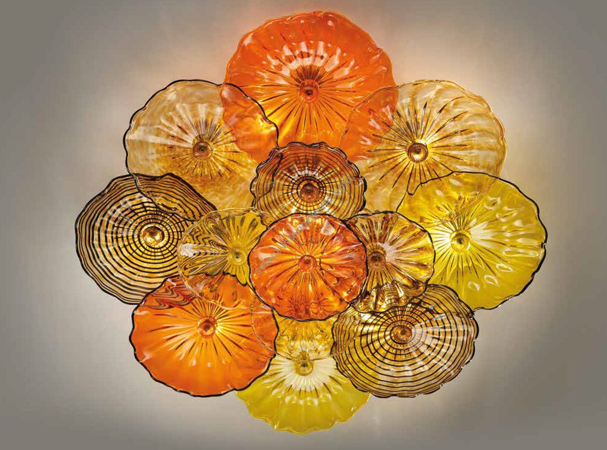 Glass & Glass Murano / Semi-Flush Mounts / Habitat Creative 1 ART. 150/P