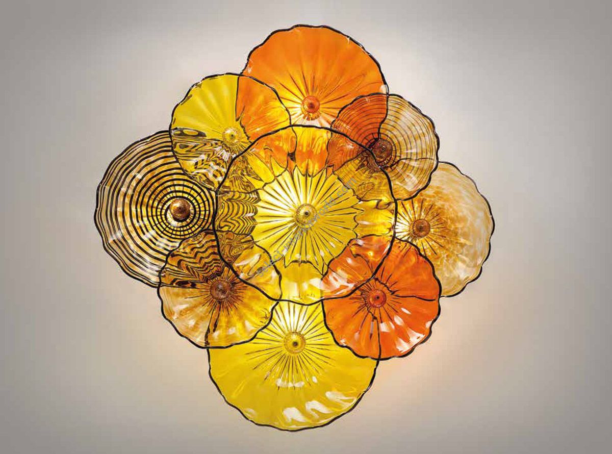 Glass & Glass Murano / Wall Sconces / Habitat Creative 1 ART. 166/A