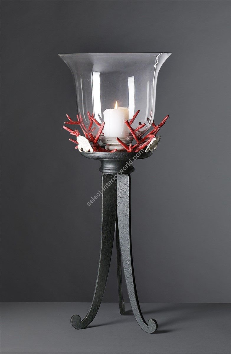 Officina Ciani / Candlesticks / Coral in Iron and Cast Brass HL1048CA Coralli