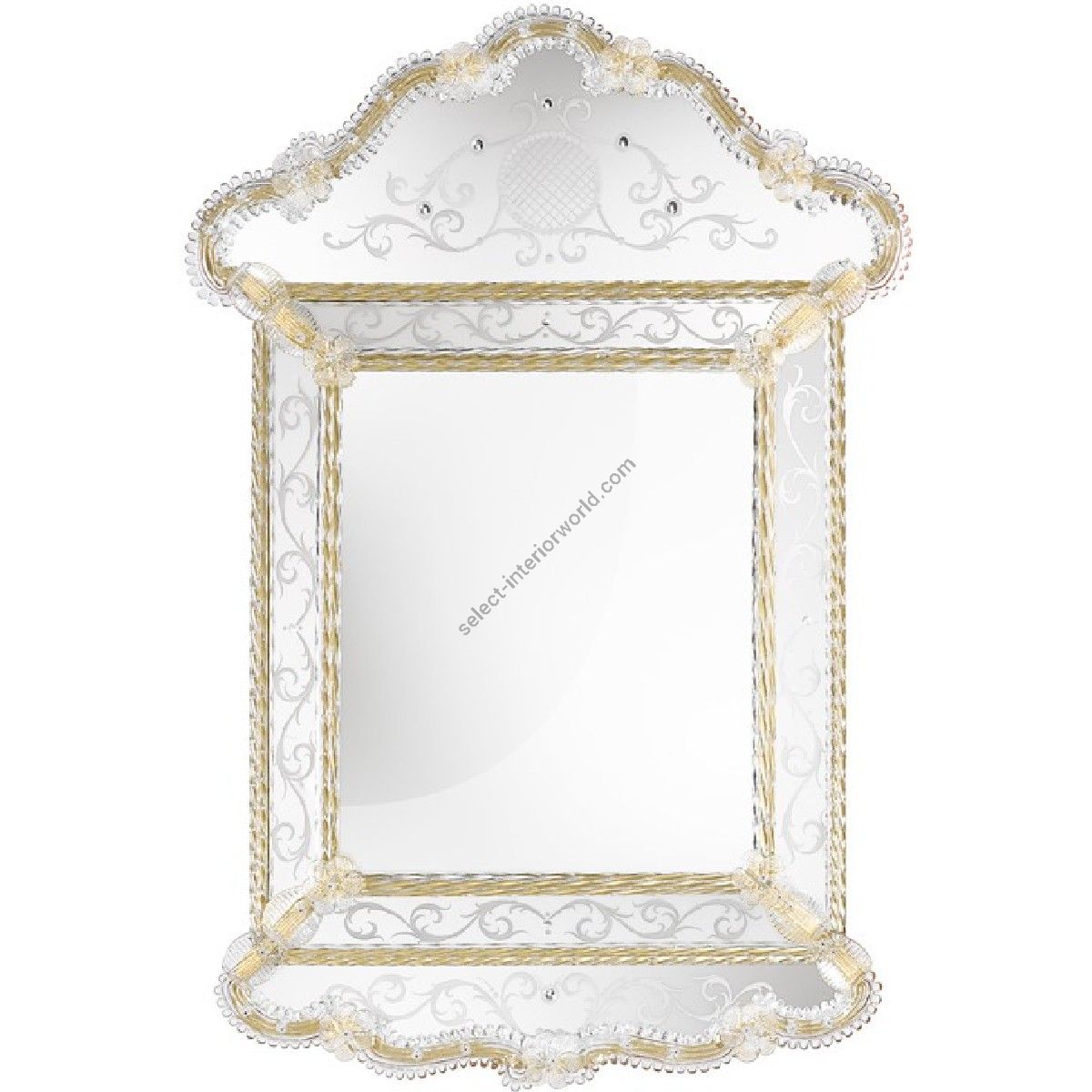 Arte Veneziana / Wall Mirrors / Maddalena Venetian Style MVX-AVA-001-084