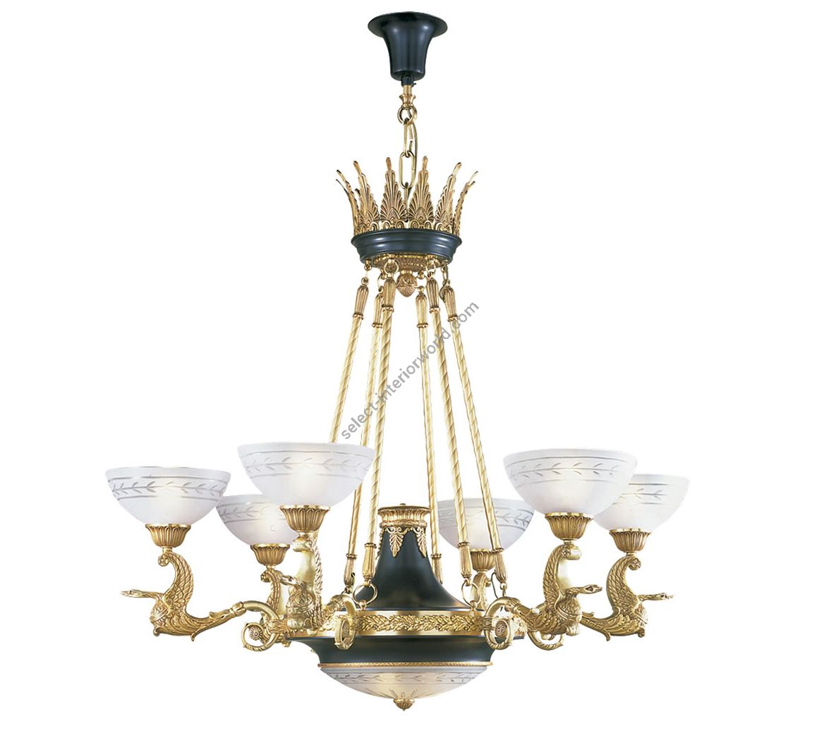 Mariner / Chandeliers / Casted Bronze & Venetian glass 18555.0