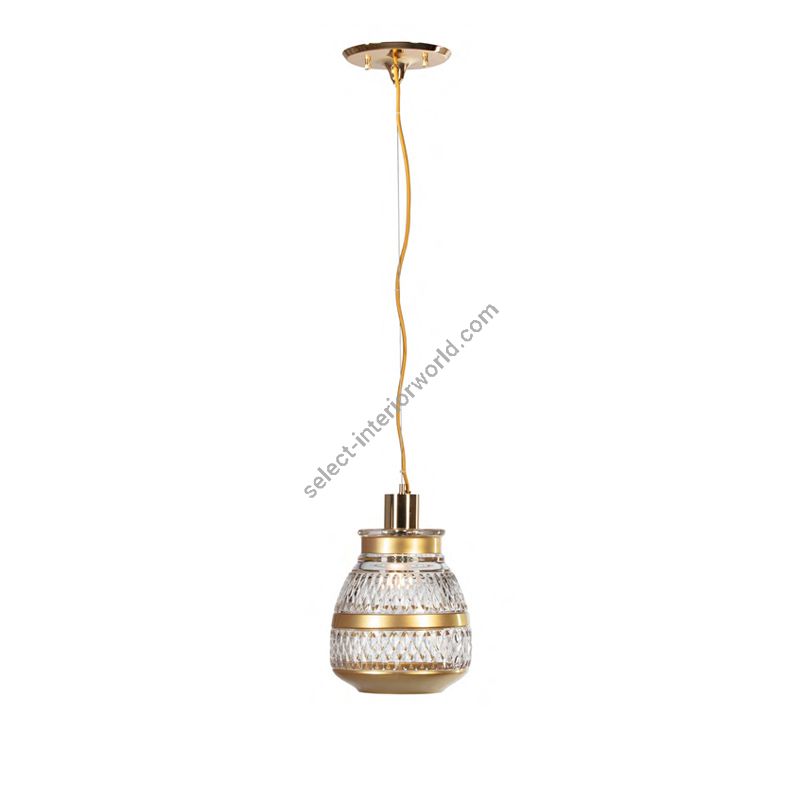 Mariner / Pendant Lamps / Casted Bronze & Italian hand cut crystal 20290.0