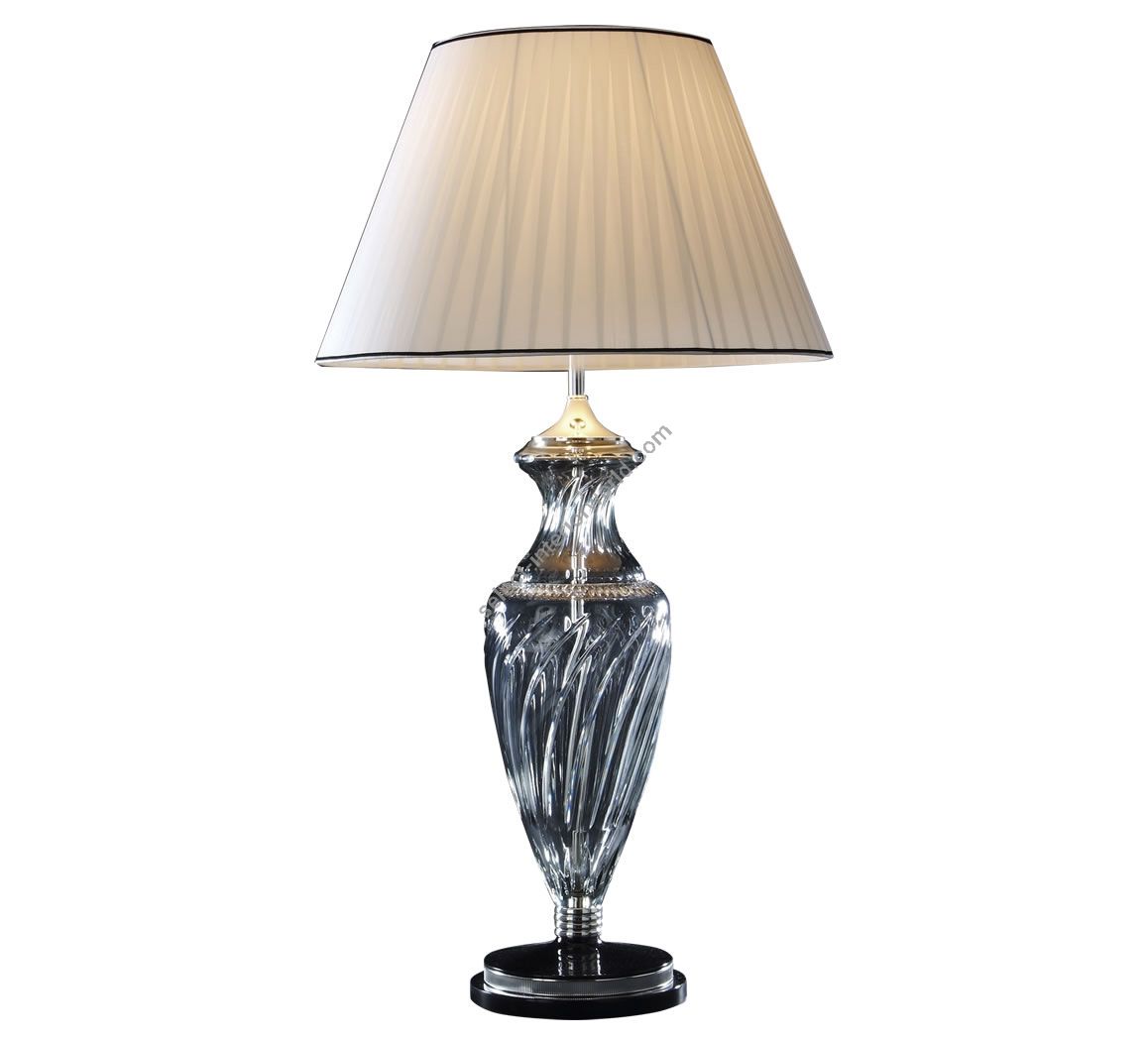 Mariner / Table Lamps / Casted Bronze & Italian Crystal 20025.0