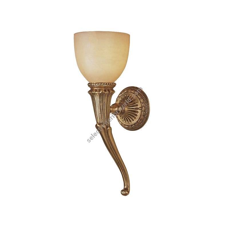 Mariner / Wall Sconces / Casted Bronze & Alabaster 19158.0