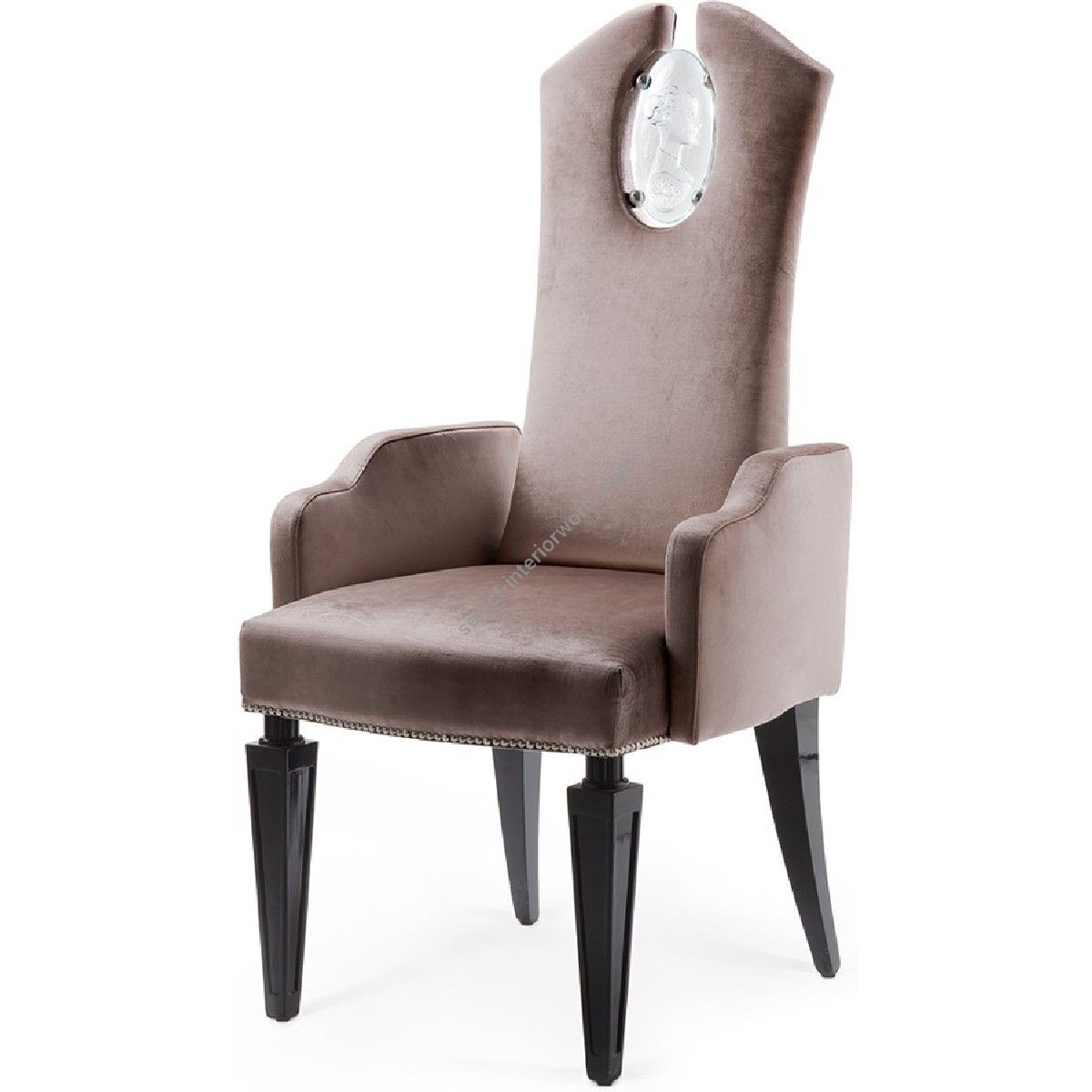 Arte Veneziana / Chairs with Arms / Melpomene Elegant Armchair FPH-GLF-009-110