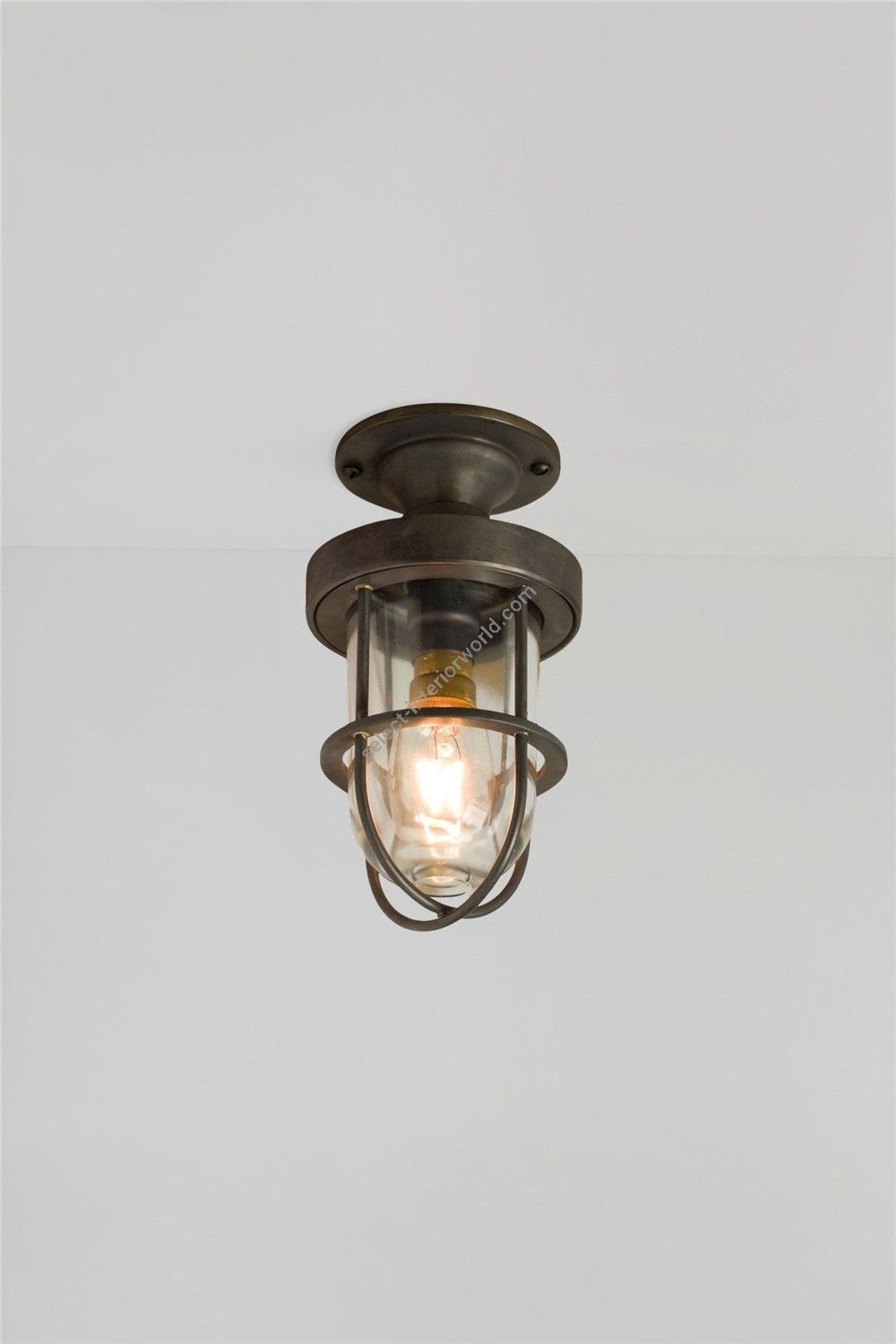 Original BTC / Ceiling Lights / Miniature Ship's Well Glass 7204