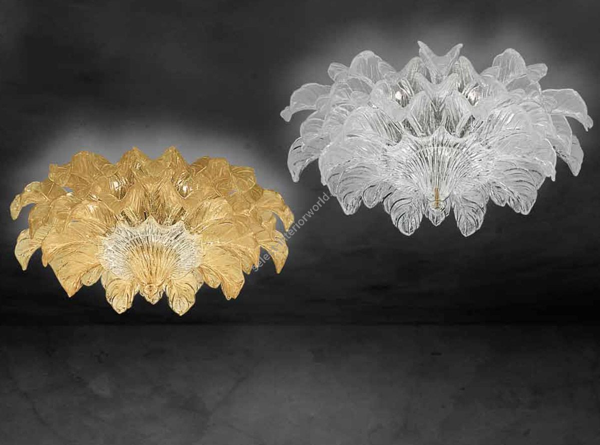 Glass & Glass Murano / Semi-Flush Mounts / Fresco ART. 919 / P