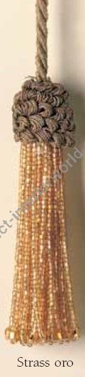 Il Paralume Marina / Rings and brushes / Nappa strass oro