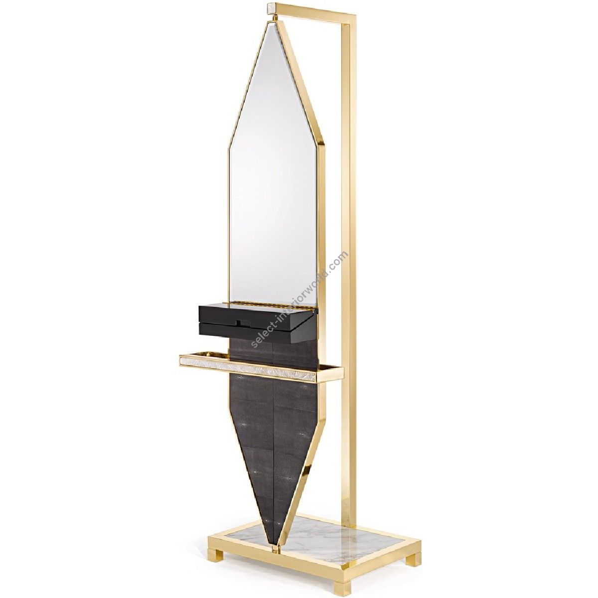 Arte Veneziana / Floor Mirrors / Peek a Boo Art Déco Style MCX-GLF-205-F110