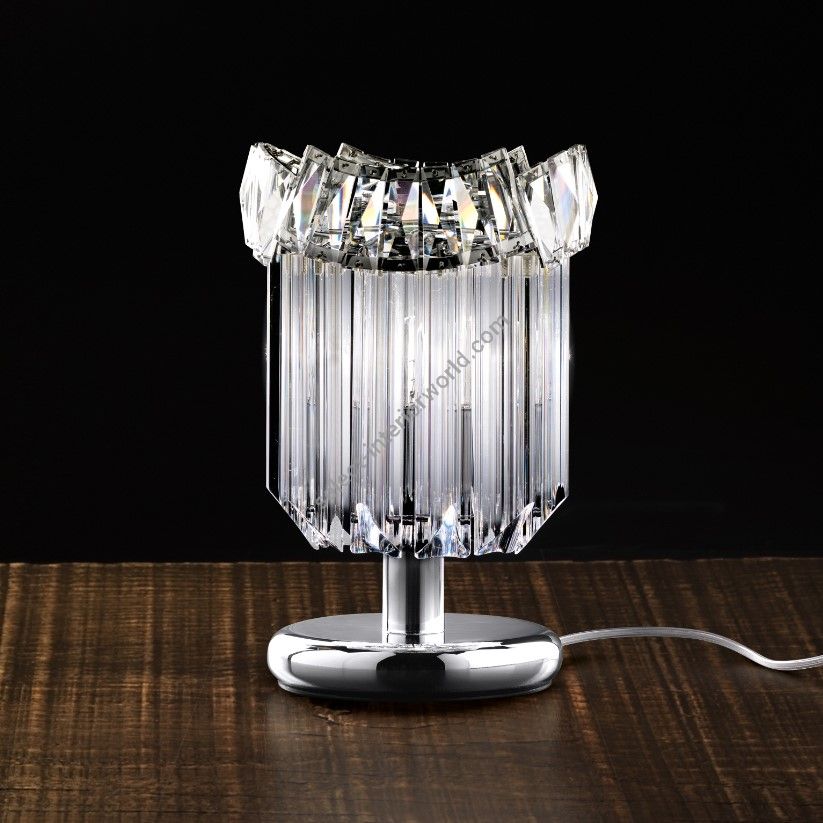 Patrizia Volpato / Table Lamps / Cristalli Murano Glass 24 Karat Gold 6008-L