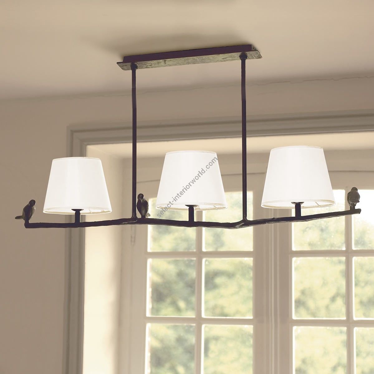 Objet Insolite / Bronze Suspension / Suspension Plume